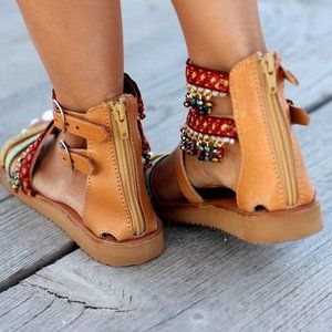 Handmade leather sandals, Women sandals, Greek sandals